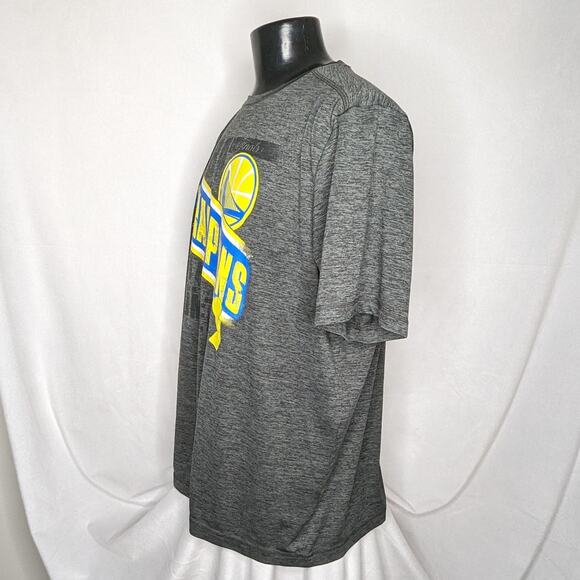 NBA Golden State Warriors Basketball Graphic Tee 2XL Grey - Picture 2 of 4
